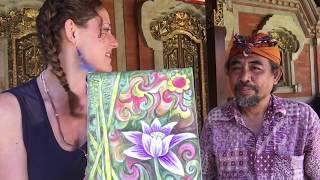 Take a BALINESE PAINTING CLASS with a Famous Artist  Ubud Bali