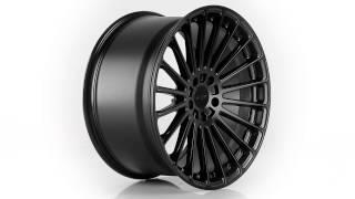 TSW Alloy Wheels - the Turbina in Matte Black