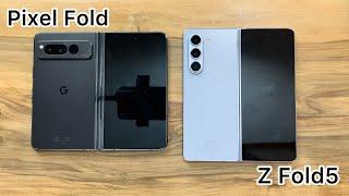 Google Pixel Fold vs Samsung Galaxy Z Fold5