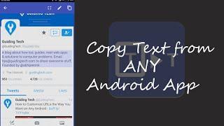 How to Copy & Paste Unselectable Text from Any Android App  Guiding Tech