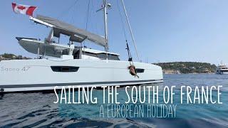 Sailing the South of France #frenchriviera #sailingthemed #growinguponaboat #cruisingthemed EP 79