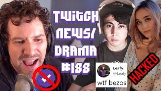 LeafyIsHere Banned Destiny Partnership Removed JadeyAHN Hacked Ninja  xQc-Twitch DramaNews #188