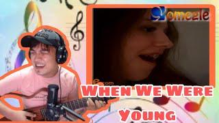 OMEGLE HARANA SERYE PART 218  SINGING ADELE SONGS