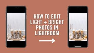 Adobe Lightroom Editing Tutorial