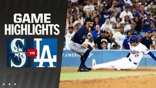 Mariners vs. Dodgers Game Highlights 82024  MLB Highlights