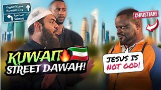 Kuwait Street DawahChristian SHOCKS Muslim with his belief on Jesus SURPRISE ENDING