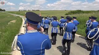 L.S.O.B. Parading From Thiepval Memorial To Ulster Tower  Somme  070624 4K