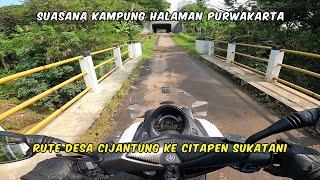 RUTE DESA CIJANTUNG KECAMATAN SUKATANI PURWAKARTA MOTOVLOG NMAX