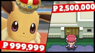 What Are The Most Expensive Things You can Buy in Pokemon Games?