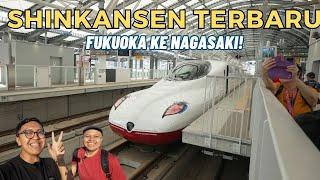 KERETA CEPAT TERBARU JEPANG NISHI KYUSHU SHINKANSEN KAMOME KE NAGASAKI