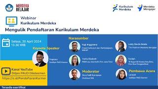 Webinar - Mengulik Pendaftaran Kurikulum Merdeka 2024