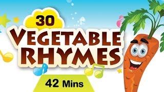 Top 30 Vegetable Rhymes For Kids  Vegetable Rhymes Collection  Most Popular Rhymes