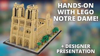 Hands-On with the New LEGO Notre Dame Set