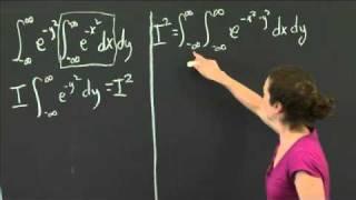 Integral of exp-x^2  MIT 18.02SC Multivariable Calculus Fall 2010