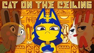 Cat On The Ceiling Ankha - Animal Crossing #Shorts