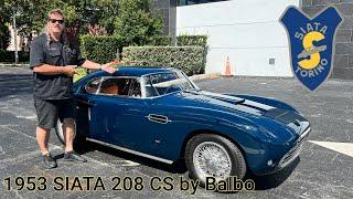 1953 SIATA 208 CS by Balbo