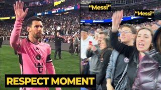 60k New England fans chanting MESSI name after Inter Miami made a comeback  Football News