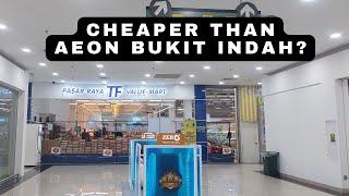 便宜貨 CHEAP BUYS Spent less than 50 SGD for groceries at this hypermarket in Bukit Indah ️