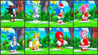 All Skins & Costumes in Sonic Superstars