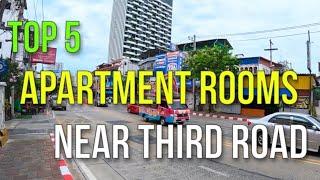 TOP FIVE PATTAYA BUDGET APARTMENTS NEAR THIRD ROAD *Details In Description*