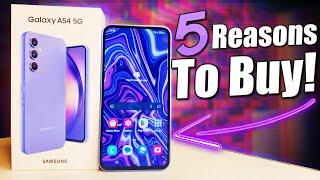 Samsung Galaxy A54 - 5 Reasons to Buy