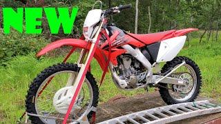 I sold my 2 stroke CR250R for a 4 stroke CRF250X