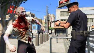 GTA 5 Zombie Attack In Los Santos Police Station