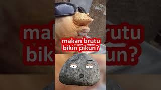 Makan Brutu Ayam Auto Jadi Orang Pikun?  Informasi receh #shorts