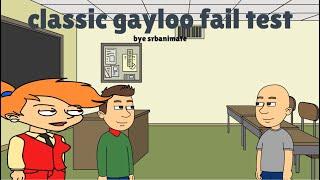 Classic Gayloo Fails His TestGrounses LAZINESS APRIL FOOLS