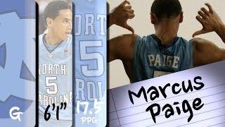 Official Highlights  North Carolina Guard Marcus Paige