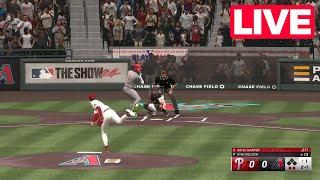 LIVE NOW Philadelphia Phillies vs. Arizona Diamondbacks - Aug 8 2024 MLB Full Game - MLB 24