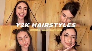 Y2K inspired hairstyles  2000’s aesthetic 