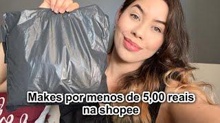 COMPRINHA DE MAKE BARATA SHOPEE  Maquiagem Seglam  Choice official shop e Shein .