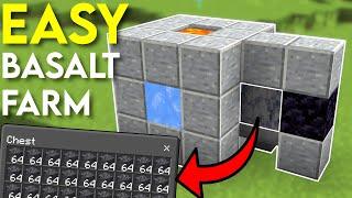 Minecraft 1.19 Basalt Farm Bedrock & Java