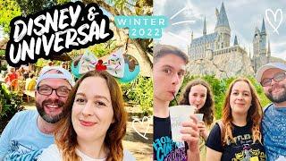 First Day at Universal Studios & Last Day at Disney World  Portofino Bay  Weather December 2022