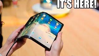 worlds first foldable smartphone #the future is here