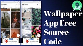 Free wallpaper App source code of Android studio