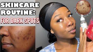 MY SKINCARE ROUTINE FOR DARK SPOTS & SCARS ‼️ Simple and affordable