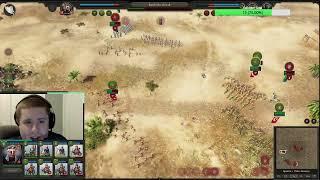 Crack troops win a 1v3 battle - KOH2 Battle Gameplay