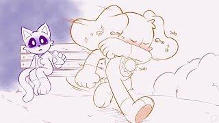 Catnap doesnt understand Dogdays feelings Poppy Playtime Chapter 3 Comic dub