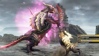 Scorned Magnamalo VS Furious Rajang  怨嗟響めくマガイマガド vs 激昂したラージャン  Turf War Monster Hunter Sunbreak