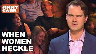 When Women Heckle...  Jimmy Carr Vs Hecklers  Jimmy Carr