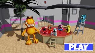 GARFIELD SUMMER UPDATE - Walkthrough Full Gameplay #obby #roblox