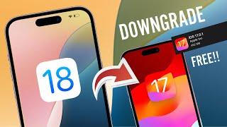 How To Downgrade iOS 18 To 17 Without Data Loss  Downgrade iOS 18 Beta To 17  Downgrade iOS 18 