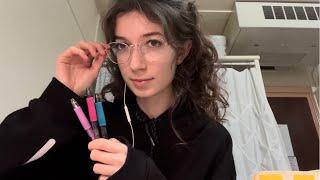 ASMR art student draws you soft spoken very lofi roleplay