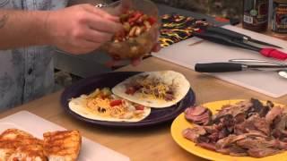 Backyard Cooking With Zippo Fish and Pork Tacos