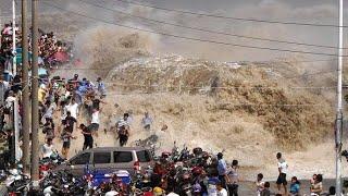  LIVE CAM  Another Tsunami 2024  Nazare Portugal hit by biggest waves surf  Storm Chasers