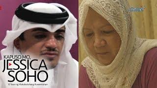 Kapuso Mo Jessica Soho Qatari national nagpasalamat sa kaniyang Pinay nanny