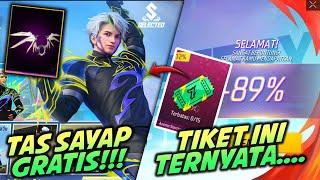 INFO BOCORAN FF TERBARU TIKET HIJAU MISTERY SHOP BUAT APA?  INFO BONUS TOPUP