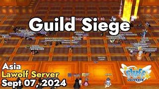 Guild Siege Lawolf Server September 07 2024  Flyff Universe